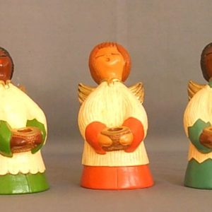 Les 3 anges porte –bougies