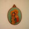Sainte famille Bas relief