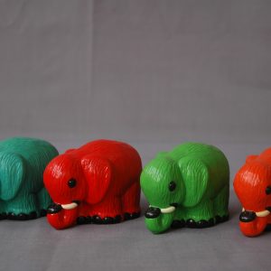 Petit Eléphant Orange