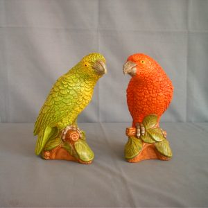 Perroquet vert 17 cm